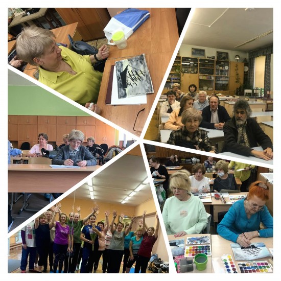 В школе №170 рассказали о совместной работе с проектом «Московское долголетие»