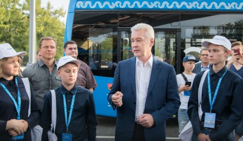 Собянин: Более 1200 электробусов работают на московских маршрутах