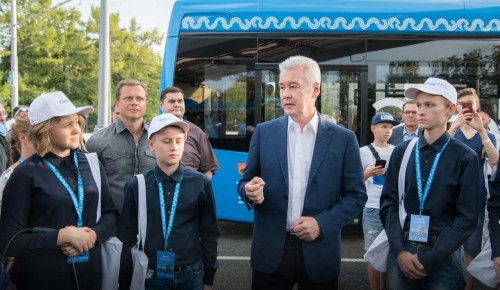 Собянин: Московские электробусы перевезли за пять лет более 350 млн пассажиров