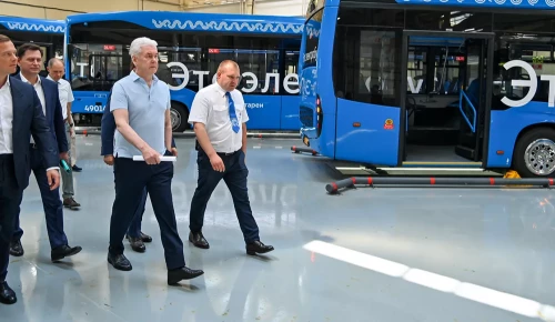 Собянин: До конца 2024 года Москва получит 1200 новых электробусов