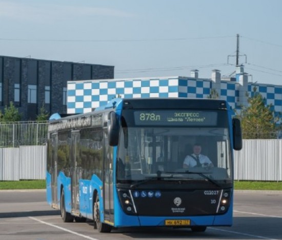 Автобусный маршрут запустили от станции метро «Теплый Стан» до школы «Летово»