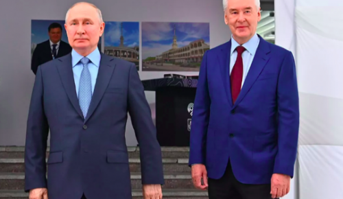 Владимир Путин и Сергей Собянин открыли финишный участок МСД