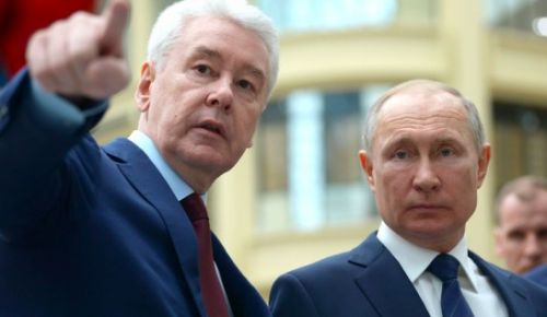 Путин и Собянин открыли новую вылетную магистраль на западе Москвы