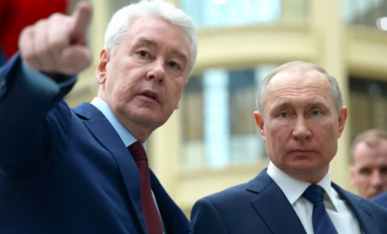 Путин и Собянин открыли новую вылетную магистраль на западе Москвы