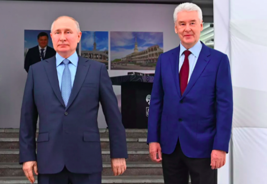 Владимир Путин и Сергей Собянин открыли финишный участок МСД