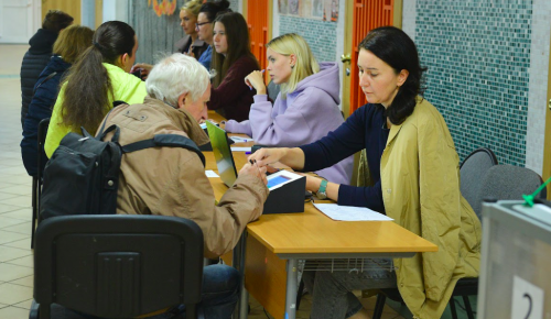 Надежда Бабкина проголосовала на выборах мэра Москвы