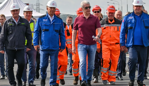 Собянин: в ТиНАо завершено строительство трассы от Варшавского до Минского шоссе