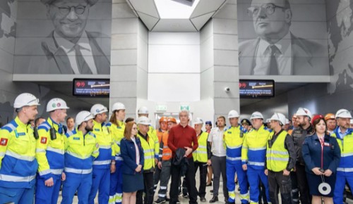 Собянин сообщил о востребованности новых станций Солнцевской линии метро