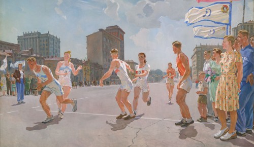 В Новой Третьяковке 14 сентября откроется выставка к 100-летию московского спорта 