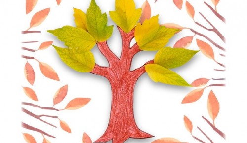 Библиотека №181 приглашает на мастер-класс по созданию поделки «Осеннее дерево»