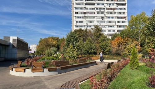 В Конькове реализовали масштабные проекты благоустройства общественных пространств