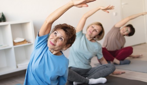КЦ «Меридиан» приглашает женщин старше 55 лет на открытое занятие по фитнесу 3 октября