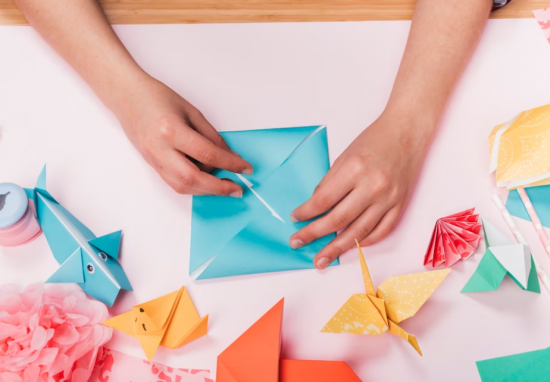 ЦМД «Щербинка» приглашает на занятия в клубы «Оригами» и «Бумажная лоза»