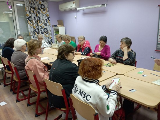 В Обручевском районе для долголетов организуют психологические тренинги