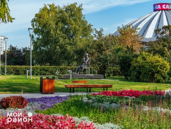 В Гагаринском районе благодаря архивным материалам преобразили парк имени 40-летия ВЛКСМ
