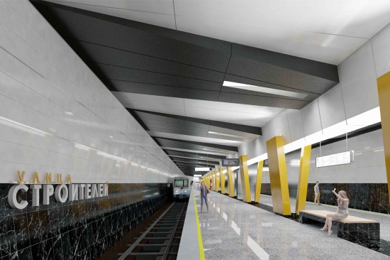 Конструкции станции метро «Вавиловская» готовы более чем на треть