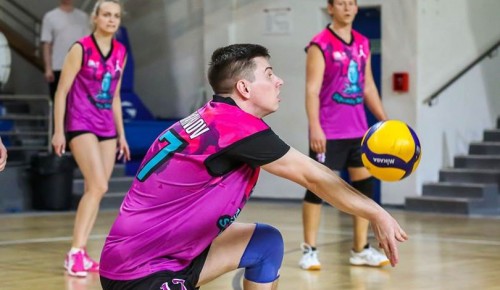 Команда НИИ «Полюс» победила в V туре чемпионата «Трудовые резервы» по волейболу
