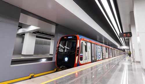 Поезда Калужско-Рижской линии метро оснастили навигационными экранами