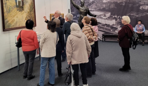 Подопечные ТЦСО «Ясенево» побывали на экскурсии в Музее обороны Москвы 
