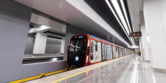 Поезда Калужско-Рижской линии метро оснастили навигационными экранами