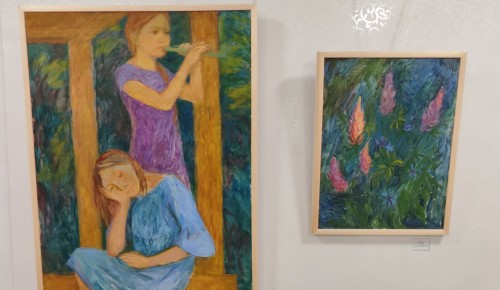 В Казанском храме в Тёплом Стане открылась выставка художницы Ольги Журовой