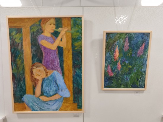 В Казанском храме в Тёплом Стане открылась выставка художницы Ольги Журовой