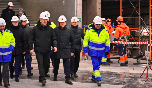 Собянин: Строительство первой очереди Троицкой линии метро вышло на финишную прямую