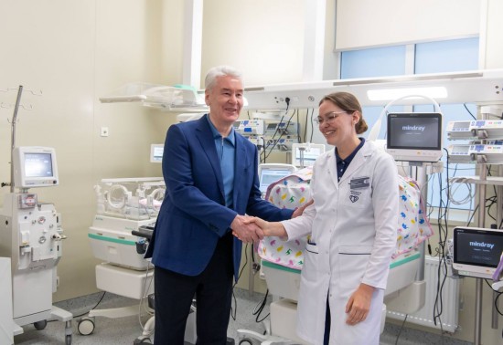 Собянин открыл на базе ГКБ 31 первый в Москве Центр женского здоровья 