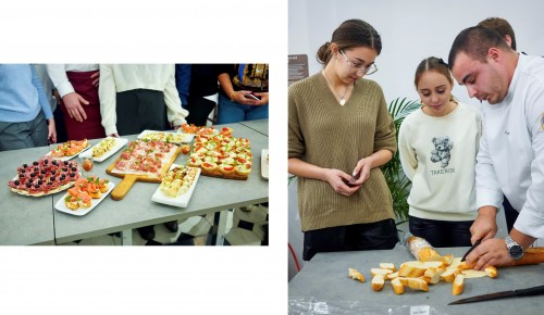 Педагог отделения «Ломоносовское» комплекса «Юго-Запад» провел кулинарный мастер-класс