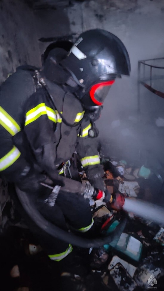 Огнеборцы ЮЗАО потушили пожар в Южном Бутово