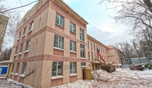 Демонтажные работы завершаются в здании детской поликлиники на ул. Винокурова