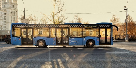 По маршруту №945 начнут курсировать автобусы Мосгортранса с 21 декабря