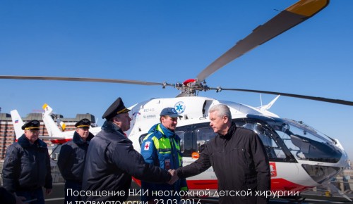 Пилоты Московского авиацентра совершили больше 190 экстренных вылетов с начала года