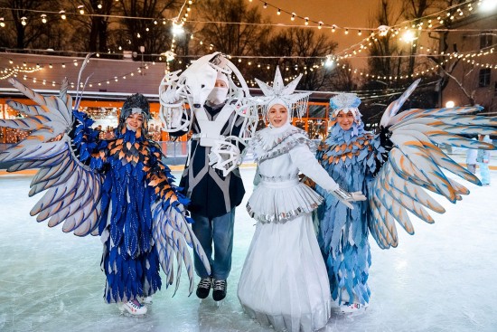 Каток в Воронцовском парке в новогоднюю ночь будет работать до 3:00