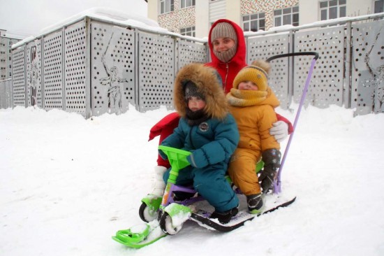 Зимние забавы. Где в округе можно покататься на ледянках и санках