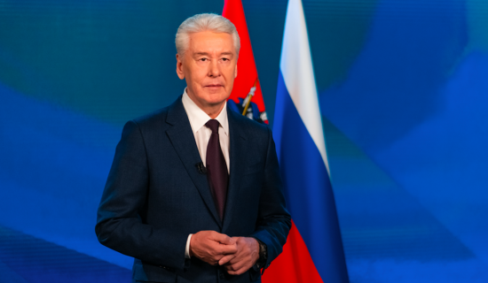 Собянин впервые выступил в формате телетрансляции с отчетом о работе за год