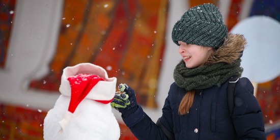 Фестиваль снеговиков состоится во Дворце пионеров