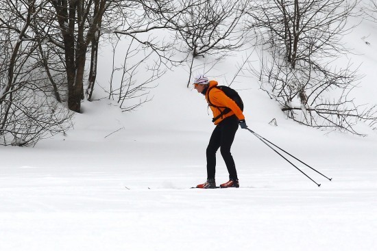 Две лыжные трассы функционируют в Воронцовском парке