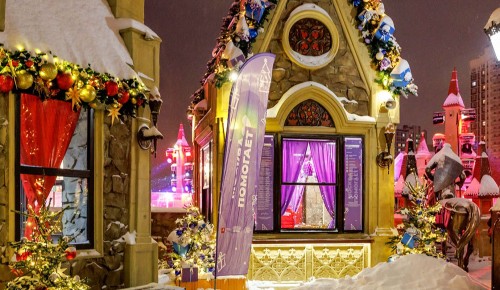 На площадке фестиваля «Путешествие в Рождество» в Северном Бутове работает пункт проекта «Москва помогает»