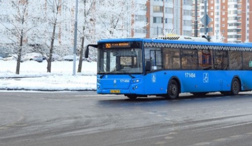 В Конькове в новогоднюю ночь автобусы будут перевозить пассажиров по трем маршрутам