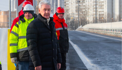Собянин: В Москве построили 66 тоннелей, эстакад и мостов в 2023 году 