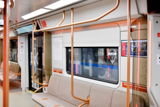 Калужско-Рижскую линию метро полностью укомплектовали поездами серии «Москва-2020»