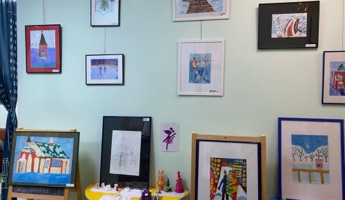 В СП «Теплый Стан» открылась выставка детских творческих работ, посвященных Новому году