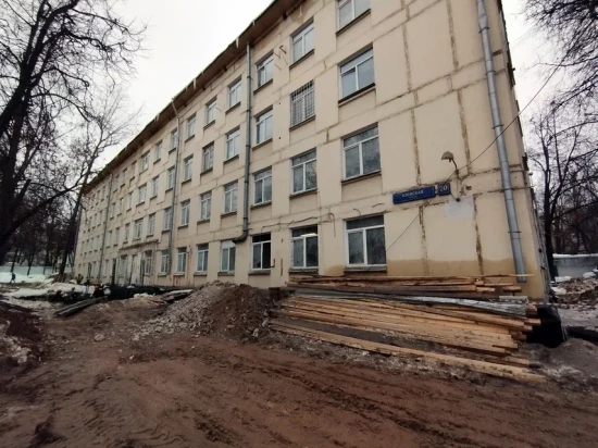 В поликлинике на ул. Азовской на 80 процентов заменили плиты перекрытия