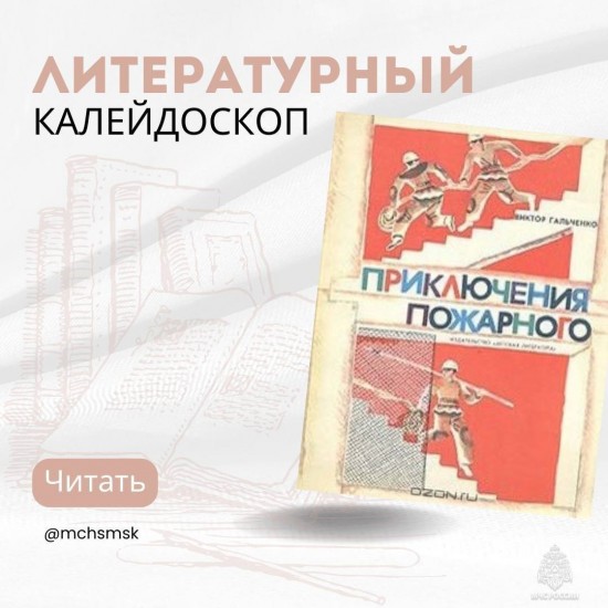 Сотрудники МЧС рассказали о книжках по безопасности в рамках Литературного Калейдоскопа