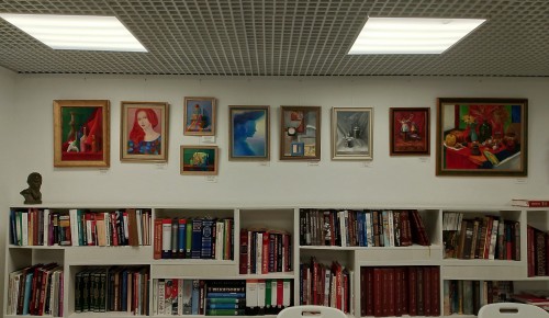 В библиотеке №174 открылась выставка работ учеников изостудии «Воронцово»
