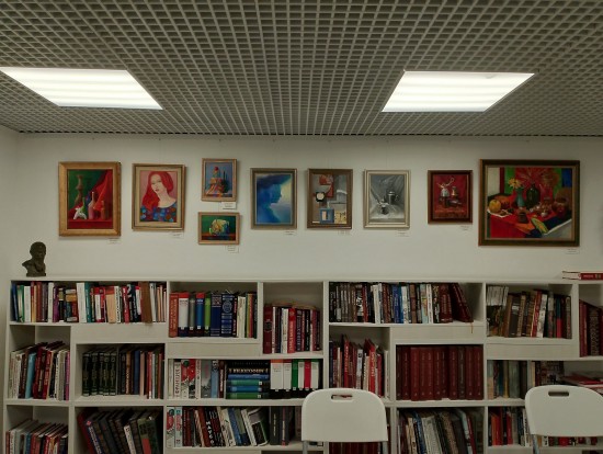 В библиотеке №174 открылась выставка работ учеников изостудии «Воронцово»