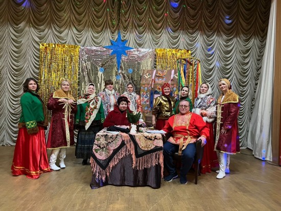 В геронтологическом центре «Тропарево» провели вечер рождественских колядок