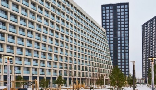 В Обручевском районе построили четыре каскадных дома