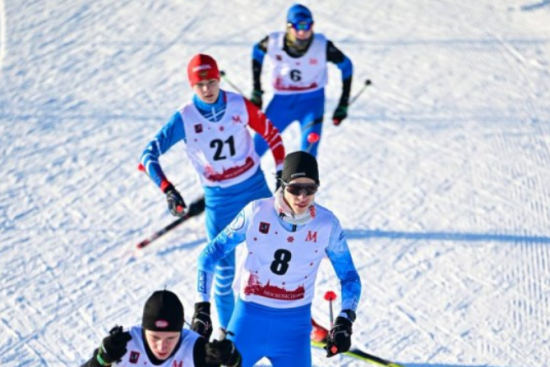 Спортсмен «Московской академии велоспорта» стал победителем Открытой лыжной гонки «Все на лыжи»